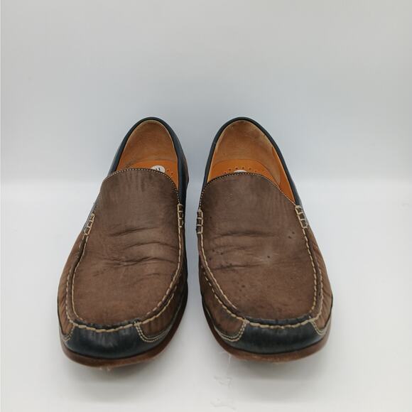 Mephisto Nubuck Suede Leather Cool Air Slip on Comfort Loafers Work Brown 11 main image 10